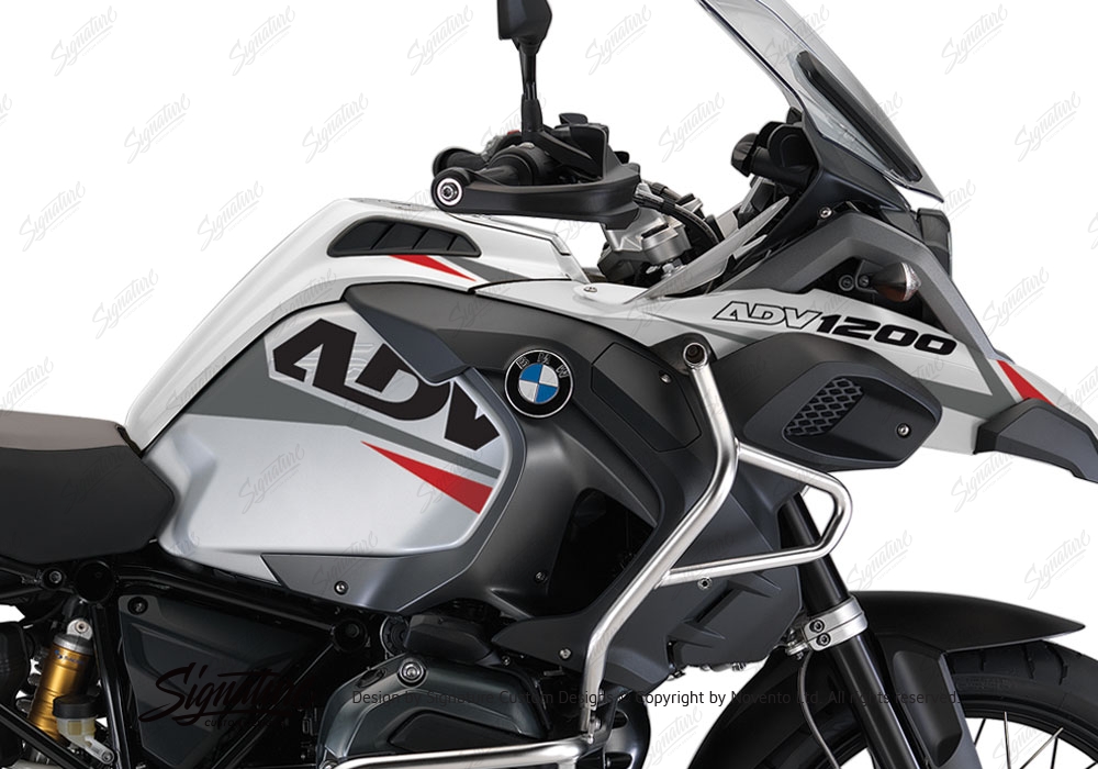 Stickers' kit for BMW R1200 GS moto 2 pieces