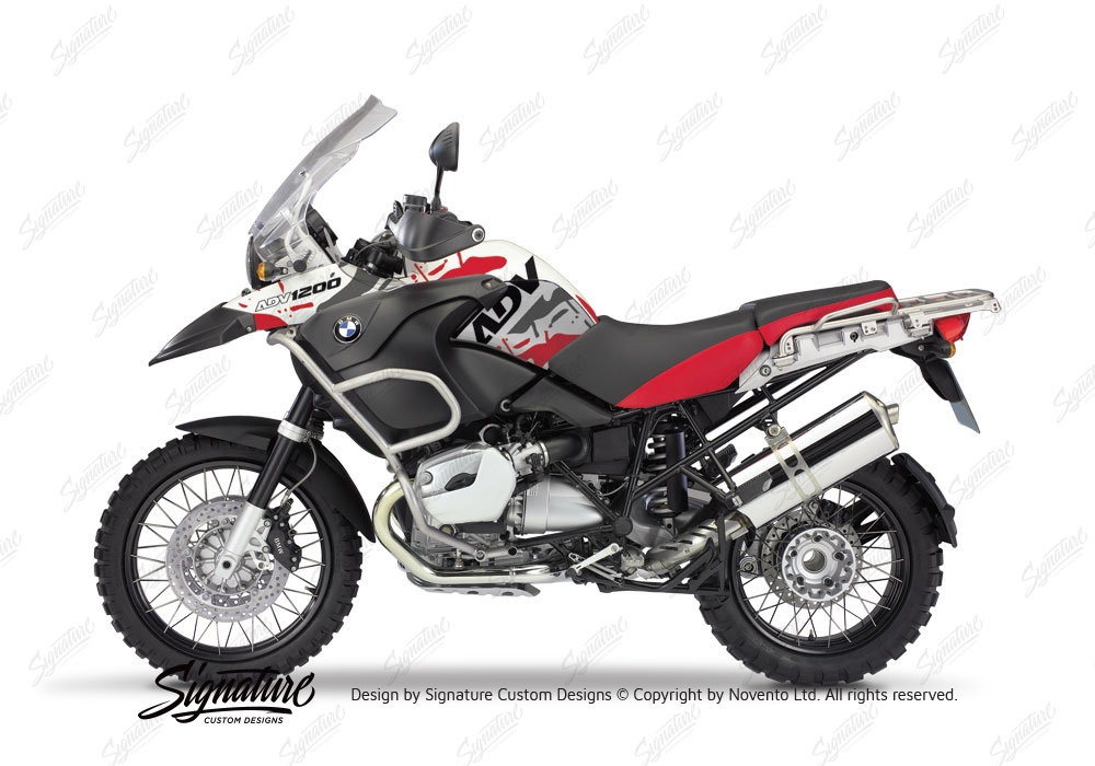 BMW R1200GS Adventure year 2006-2007 Safari Red Black