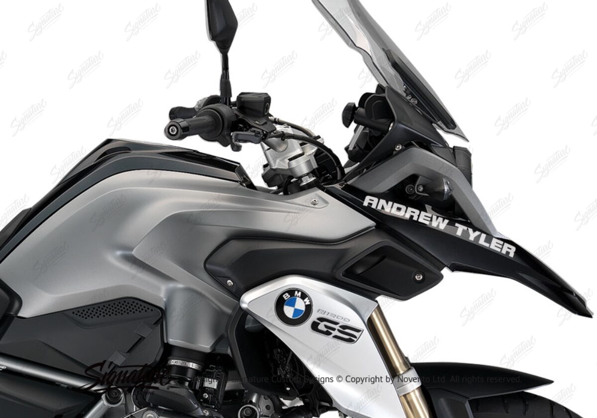 BMW R1200GS LC Custom Fender Sticker