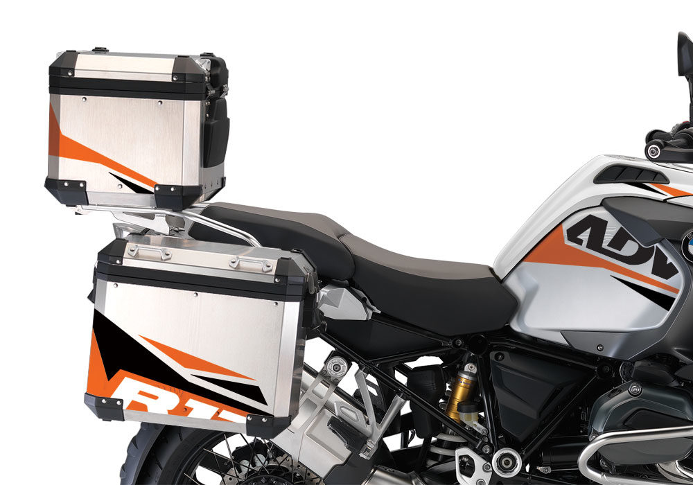 BSTI 2258 BMW R1200GS Adventure Alluminium Top Box Alive Orange Black 02 1