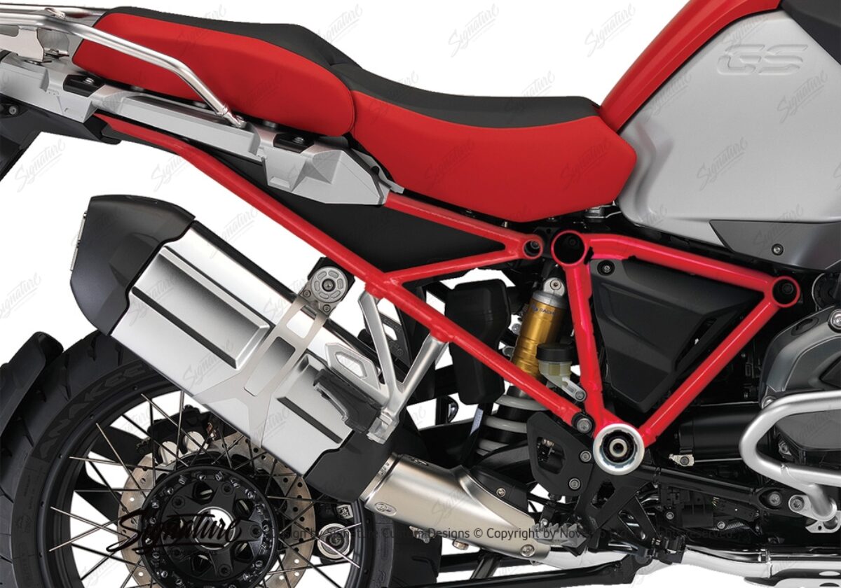 BMW R1200GS LC Adventure Racing Red GS Frame Styling Kit