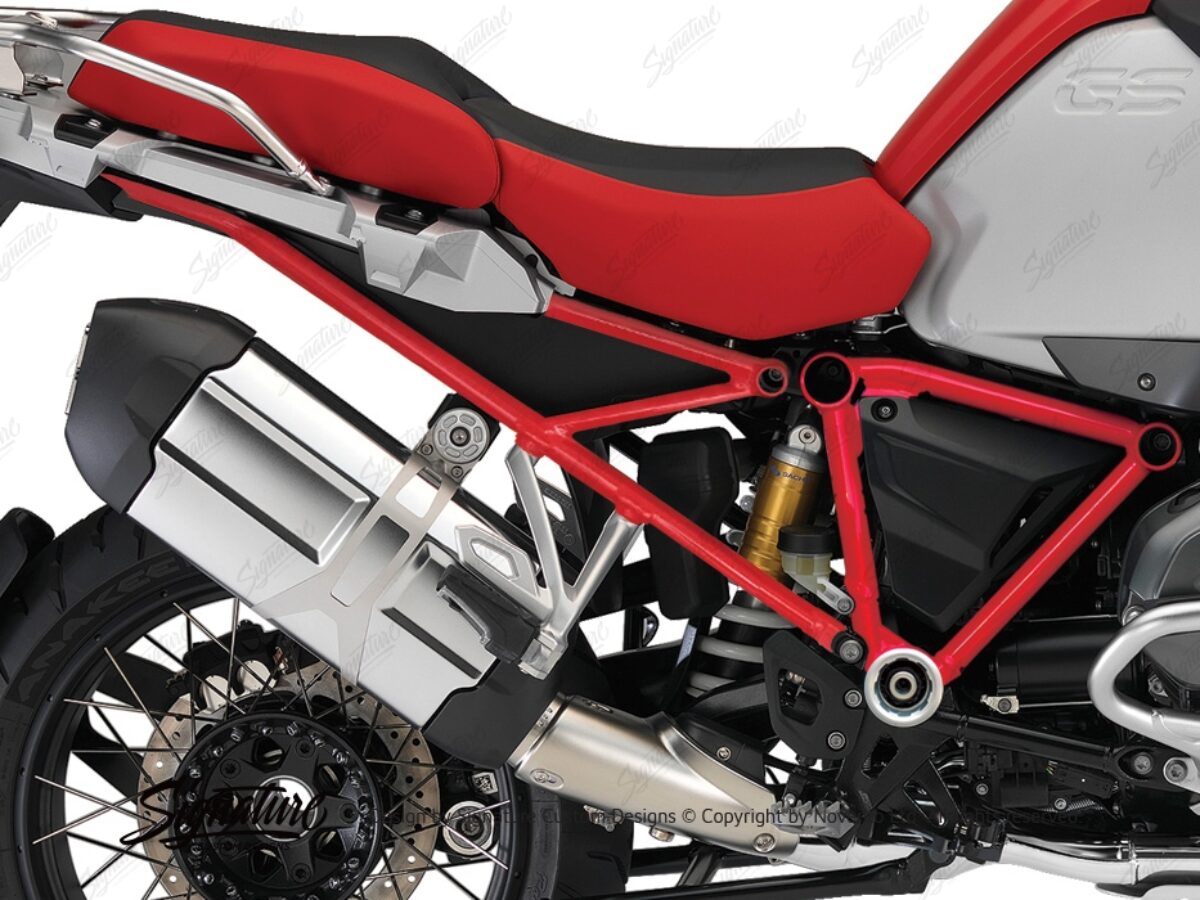 BMW R1200GS LC Adventure Racing Red GS Frame Styling Kit