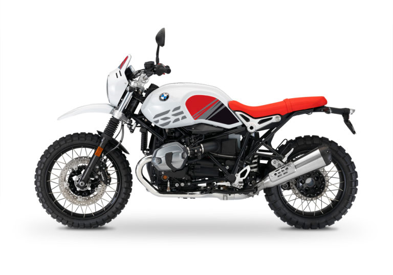 BMW R nineT Urban GS LE Red Tank Top & Front Fender Stickers Kit ...