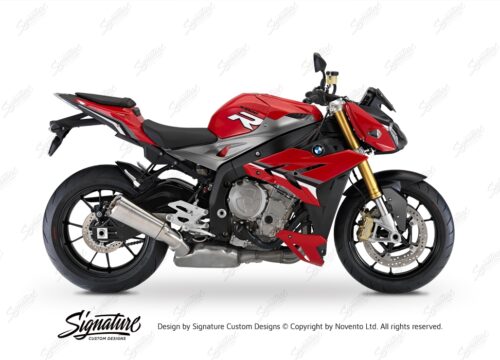 BKIT 3173 BMW S1000R Racing Red Alive Series Grey Variations Stickers Kit 01
