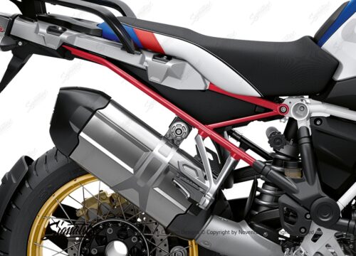 BFS 3350 BMW R1250GS 2019 Style HP Subframe Wrap Styling Kit Red 02