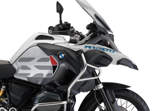 BKIT 3858 BMW R1200GS LC Alpine White GS Lines Style HP Red Black 02