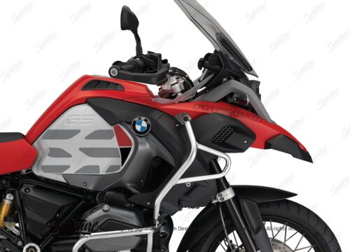 BKIT 3864 BMW R1200GS LC Racing Red GS Lines Style HP Red Black 02
