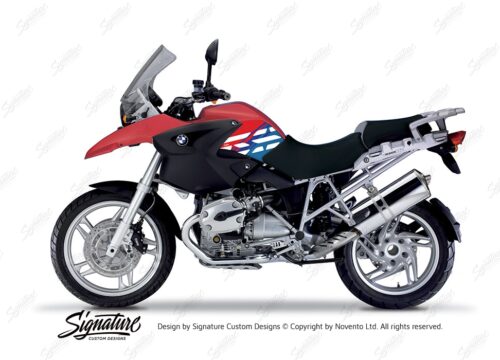 BKIT 3914 BMW R1200GS 2004 2007 Rock Red Style Anniversary LE M Sport 01