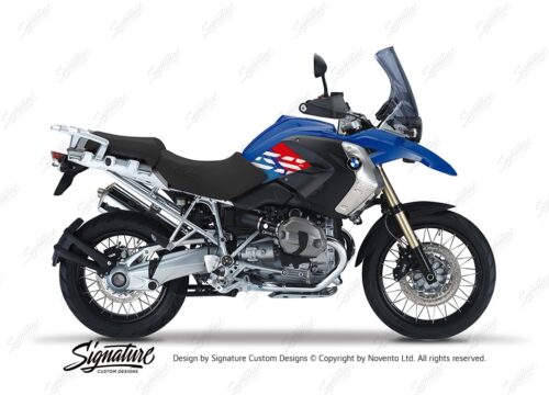BKIT 3923 BMW R1200GS 2008 2012 Bright Blue Style Anniversary LE M Sport Stickers