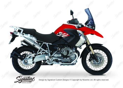 BKIT 3925 BMW R1200GS 2008 2012 Magna Red Style Anniversary LE Red Stickers