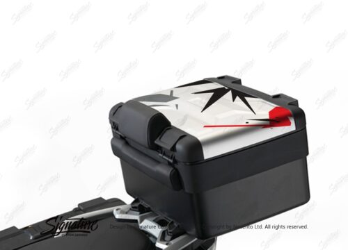 BKIT 3994 Vario Top Box Safari Spike Red Black Grey Stickers Kit