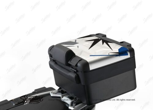 BKIT 4004 Vario Top Box Safari Spike Blue Black Grey Stickers Kit