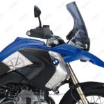 BMW R1200GS 2008-2012 Bright Blue Compass Side Tank Stickers - Signature  Custom Designs