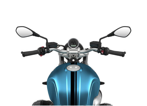 SIG 1064 02 BMW RnineT Pure Black Double Lines Teal