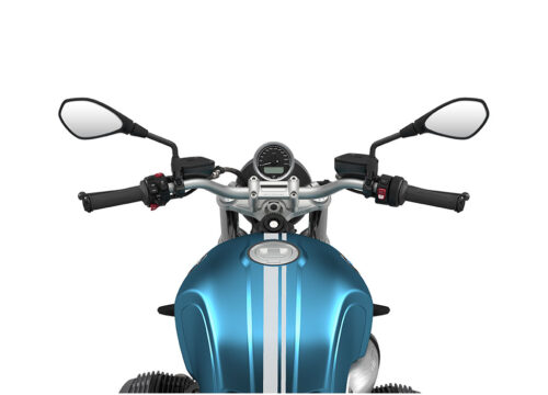 SIG 1065 02 BMW RnineT Pure Silver Double Lines Teal