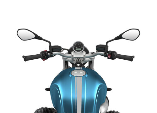 SIG 1073 02 BMW RnineT Pure Silver Triple Lines Teal