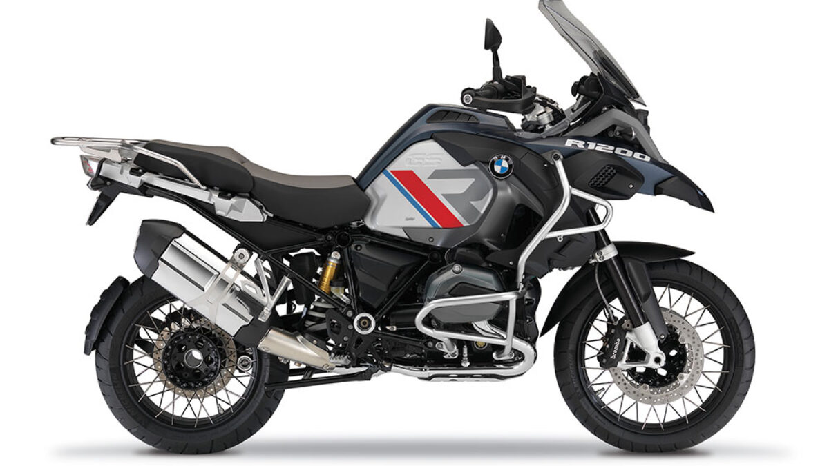 BMW R1200GS Adventure Ocean Blue R-Line Red & Blue Stickers Kit