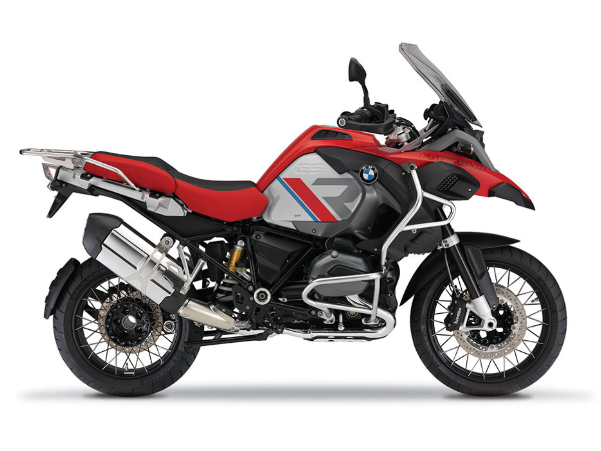 BMW R1200GS Adventure Racing Red R-Line Red & Blue Stickers Kit