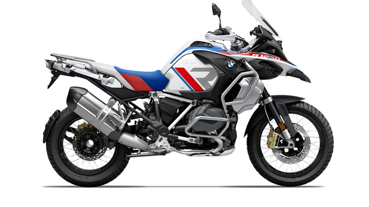 BMW R1250GS Adventure Style Rallye R-Line Red & Blue Stickers Kit - Signature  Custom Designs