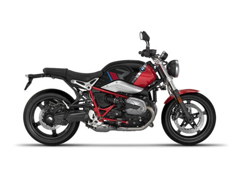 SIG 1124 02 BMW RnineT Pure R LINE Grey Red Blue Grey Stickers Black Storm Metallic Racing Red Right