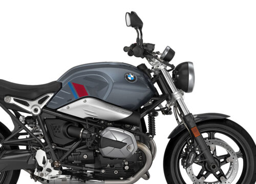 SIG 1124 02 BMW RnineT Pure R LINE Grey Red Blue Grey Stickers Mineral Grey Right 02