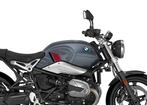 SIG 1125 02 BMW RnineT Pure R LINE Grey Red Black Stickers Mineral Grey Right 02
