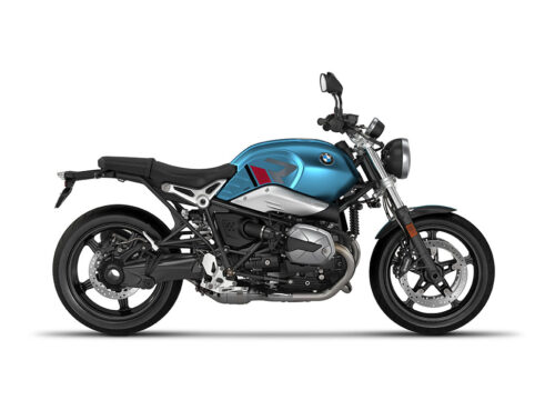 SIG 1125 02 BMW RnineT Pure R LINE Grey Red Black Stickers Teal Blue Metallic Matte Right