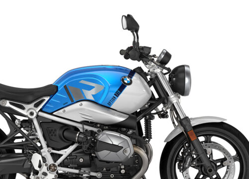 SIG 1128 02 BMW RnineT Pure R LINE Grey Variations Stickers Cosmic blue Metallic Right 02