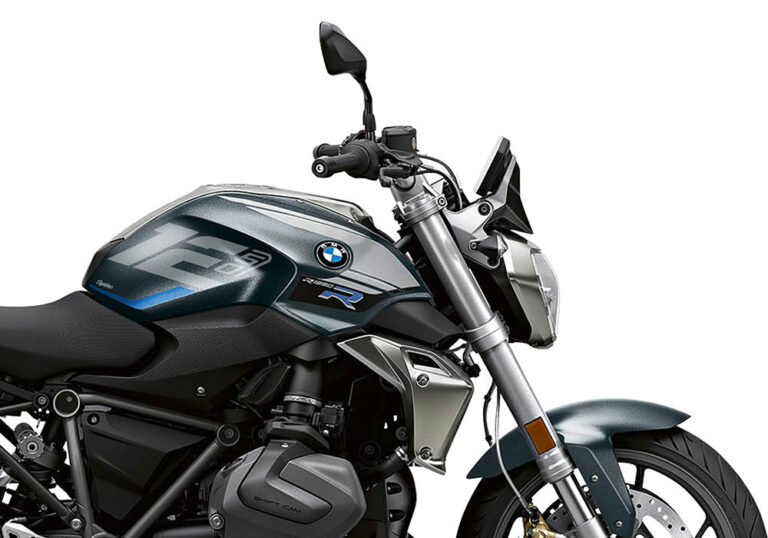 BMW R1250R Mineral Grey Raise Blue & Grey Stickers - Signature Custom ...