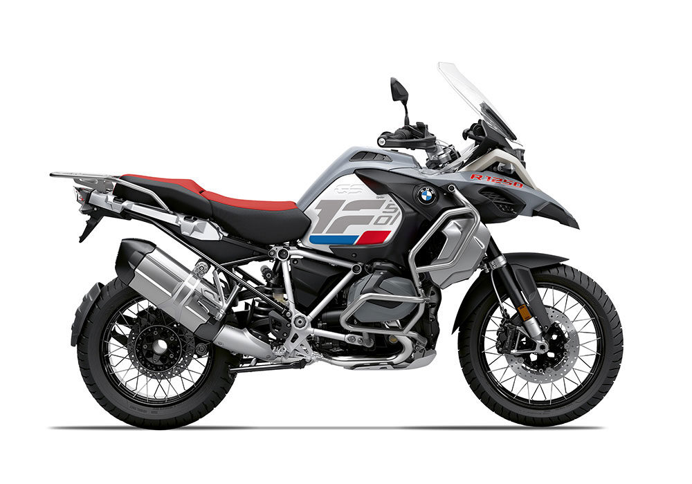 SIG 1268 02 BMW R1250GS Adv R Raise Grey Red Blue Stickers Ice Grey Right