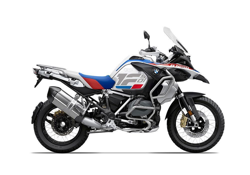 SIG 1268 02 BMW R1250GS Adv R Raise Grey Red Blue Stickers Style Rallye Right