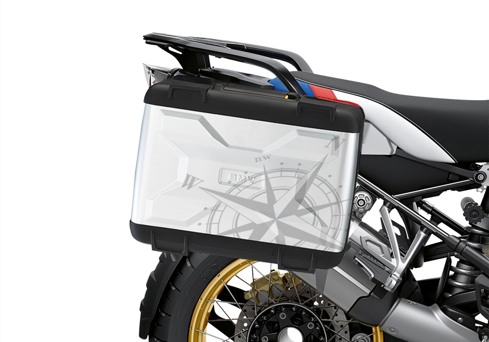 BKIT 3777 BMW Vario Panniers Compass Stickers Kit 02