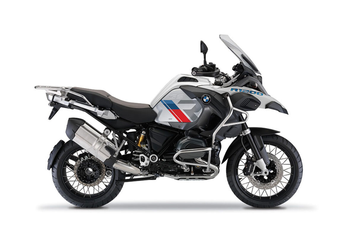 BMW R1200GS Adventure Alpine White R-Line M-Sport Stickers Kit