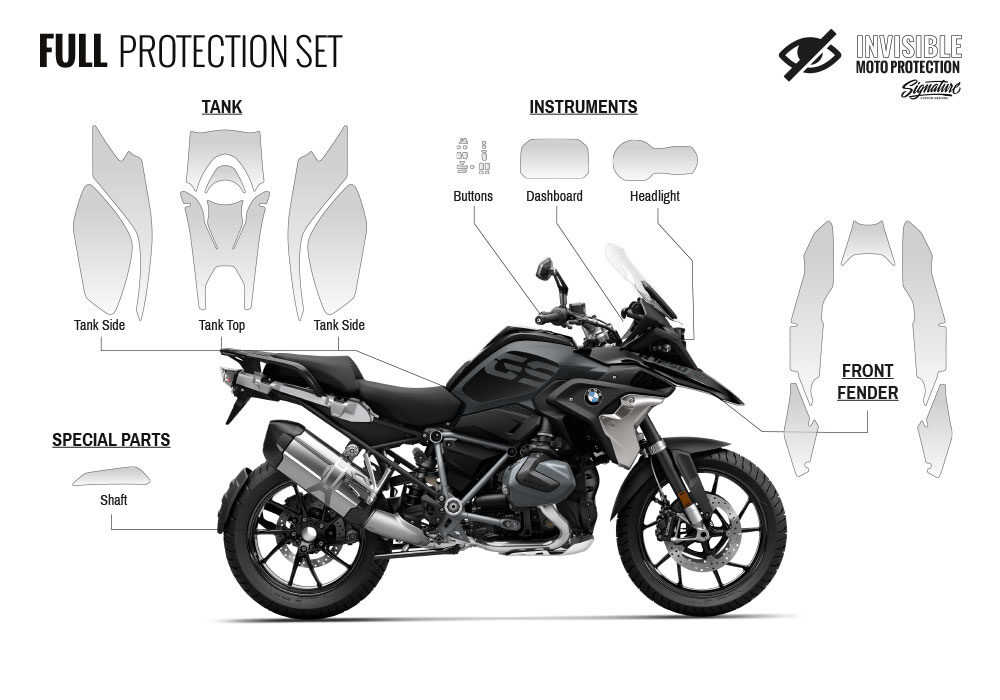 ACCESSORI BMW R 1250 GS / - WRS Moto Special Parts