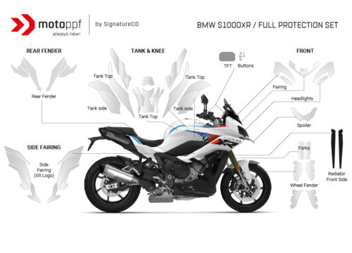 SIG 1577 BMW S1000XR MotoPPF Full Paint Protective Filml 01