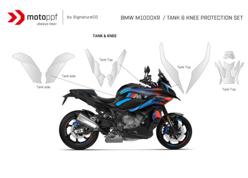 M1000XR PPF 2024 Tank and Knee