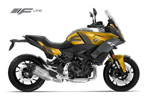 SIG 1615 BMW F900XR F LINE Glold Black Charcle Grey