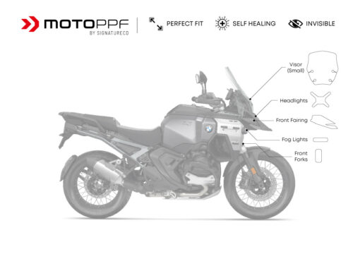 Bmw R1300GS Adv Triple Black Motoppf Front Kit 01