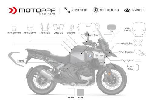 Bmw R1300GS Adv Triple Black Motoppf Full Kit 01